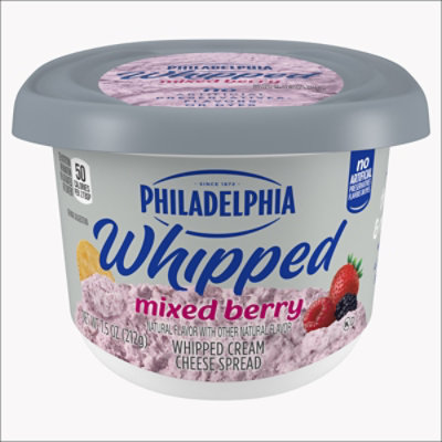Philadelphia Cream Cheese Whipped Mixed Berry - 7.5 Oz
