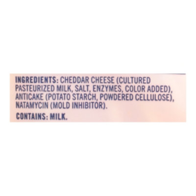 Lucerne Cheese Yellow Cheddar Shredded- 8 Oz - Image 6