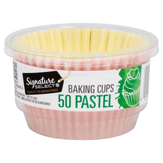 Signature SELECT Baking Cups Pastel - 50 Count