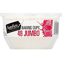 Signature SELECT Baking Cups Paper Jumbo - 48 Count - Image 2
