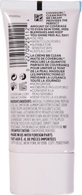 COVERGIRL Clean Matte BB Cream Light 520 - 1 Fl. Oz. - Image 5