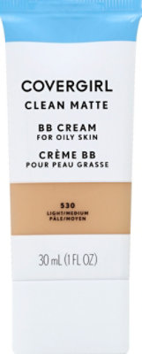 COVERGIRL Clean Matte BB Cream Light Medium 530 - 1 Fl. Oz. - Image 2