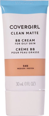 COVERGIRL Clean Matte BB Cream Medium 540 - 1 Fl. Oz. - Image 2