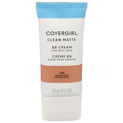 COVERGIRL Clean Matte BB Cream Medium Deep 550 - 1 Fl. Oz. - Randalls