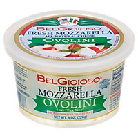 BelGioioso Fresh Mozzarella Cheese Ovolini Cup - 8 Oz - Image 3
