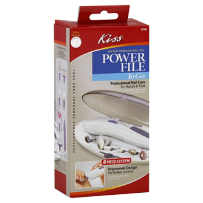 Kiss Powerfile To Go Nail File - Each