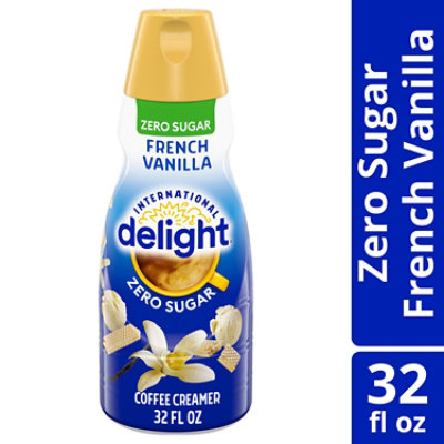 International Delight Coffee Creamer French Vanilla Sugar Free - 32 Fl. Oz.