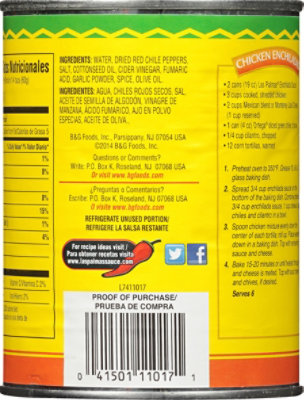 Las Palmas Sauce Enchilada Medium Can - 19 Oz - Image 6