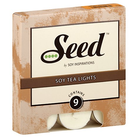Soy Basics Seed Soy Tea Lt Candle - Each