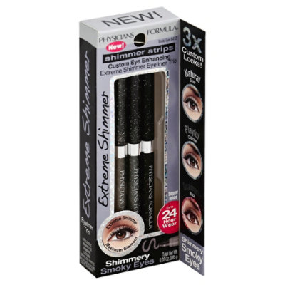 Physicians Formula Extreme Shimmer Strips Smokey - 0.07 Oz - Image 1