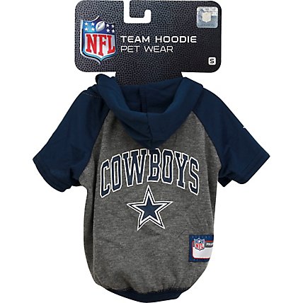 NFL Dallas Cowboys Hoodie T-Shirt Small - Each - Image 2