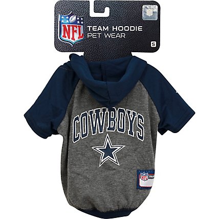 NFL Dallas Cowboys Hoodie T-Shirt Small - Each - Image 1