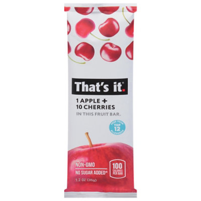 Thats Fruit Bar Apple Cherry - 1.2 Oz - Image 3