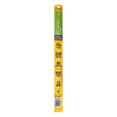 Tillamook Country Smoker Beef Sticks Jalapeno - 1.44 Oz - carrsqc