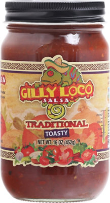 Gilly Loco Salsa Traditional Toasty - 16 Oz - Image 2