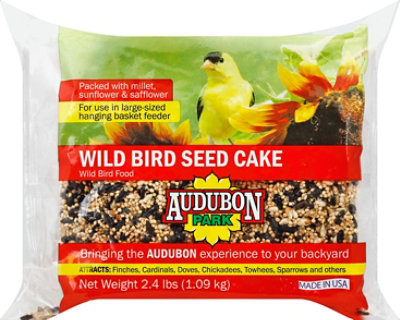 Audubon Park Wild Bird Food Wild Bird Seed Cake Bag - 2.4 Lb - Image 2
