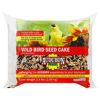 Audubon Park Wild Bird Food Wild Bird Seed Cake Bag - 2.4 Lb - Image 1
