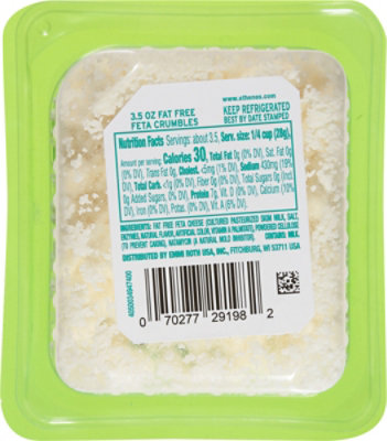 Athenos Cheese Feta Crumbled Fat Free - 3.5 Oz - Image 5