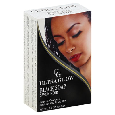 Ultra Glo Black Soap - 3.5 Oz