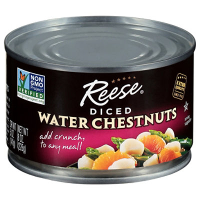 Reese Water Chestnuts Diced - 8 Oz