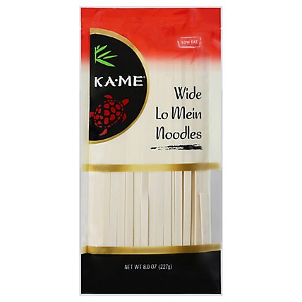 Ka.me Wide Lo-Mein Noodles - 8 Oz - Image 1