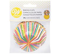 Wilton Baking Cups Stripes - 75 Count