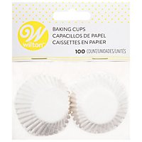 Wilton Baking Cups Mini Muffin White - 100 Count - Image 3