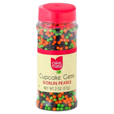Cake Mate Cupcake Gems Goblin Pearls - 2 Oz