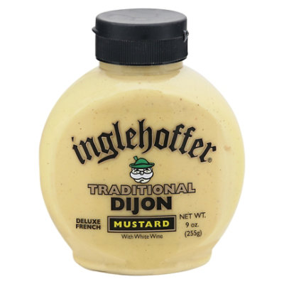 Inglehoffer Mustard Traditional Dijon - 9 Oz - Image 1