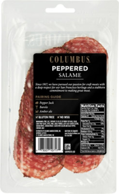 Columbus Salame Peppered - 4 Oz - Image 6