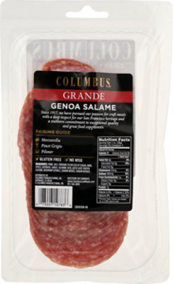 Columbus P/S Genoa Salami - 4 Oz - Image 6