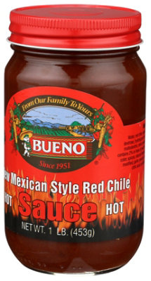 Bueno Sauce New Mexican Style Red Chile Hot Jar - 16 Oz - Image 4