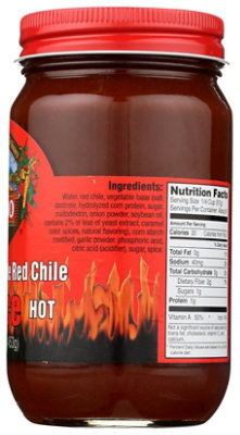 Bueno Sauce New Mexican Style Red Chile Hot Jar - 16 Oz - Image 3