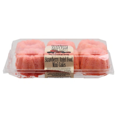 Olsons Baking Company Strawberry Angel Food Mini Cakes - 11 Oz. - Image 3