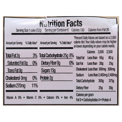 Olsons Baking Company Strawberry Angel Food Mini Cakes - 11 Oz. - Image 4