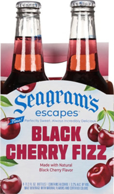 Seagram Black Cherry Btl - 4-12 Fl. Oz. - Image 4