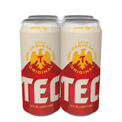 Tecate 16oz 4pk Cans - 4 Count - Image 3