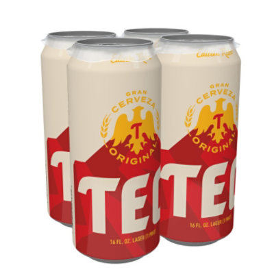 Tecate 16oz 4pk Cans - 4 Count