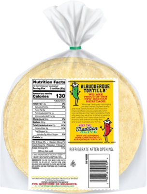 Albuquerque Yellow Corn Tortillas - 30 Count - Image 5