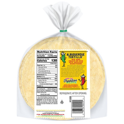 Albuquerque Yellow Corn Tortillas - 30 Count - Image 2