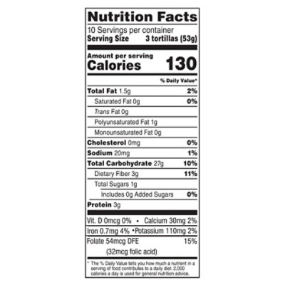 Albuquerque Yellow Corn Tortillas - 30 Count - Image 3