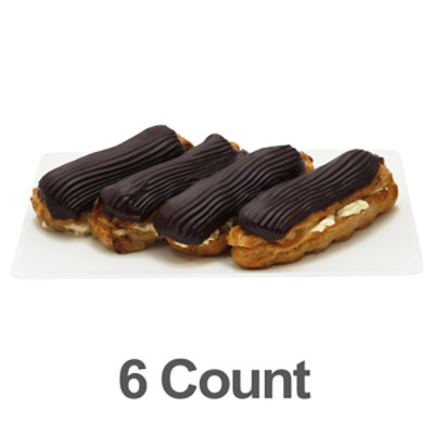 Bakery Eclair 6 Count - Each