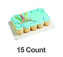 Bakery Cupcake Cake 15 Count - Each