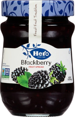 Hero Fruit Spread Blackberry - 12 Oz - Image 2