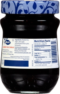 Hero Fruit Spread Blueberry - 12 Oz - Image 5
