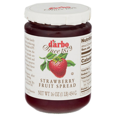 Darbo Fruit Spread Garden Strawberry - 16 Oz