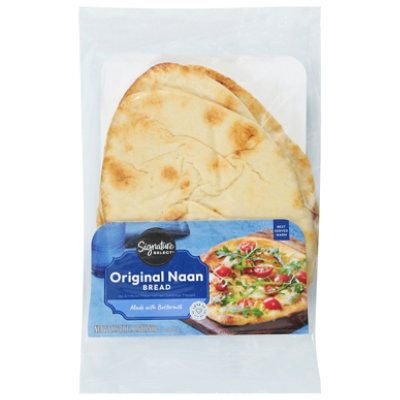 Signature SELECT Original Flat Bread Naan - Each - Image 2