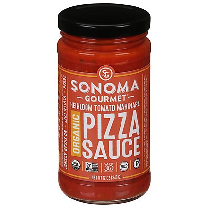 Sonoma Gourmet Pizza Sauce Plum Tomato Marinara Jar - 12 Oz - Image 3