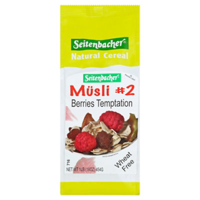 Seitenbacher Cereal Musli 2 Berries Temptation - 16 Oz - Safeway