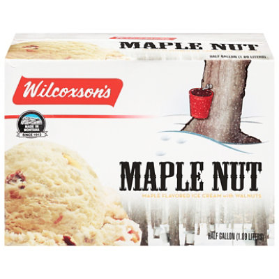 Wilcoxson's Maple Nut With Light Walnuts - 0.5 Gal - Image 2